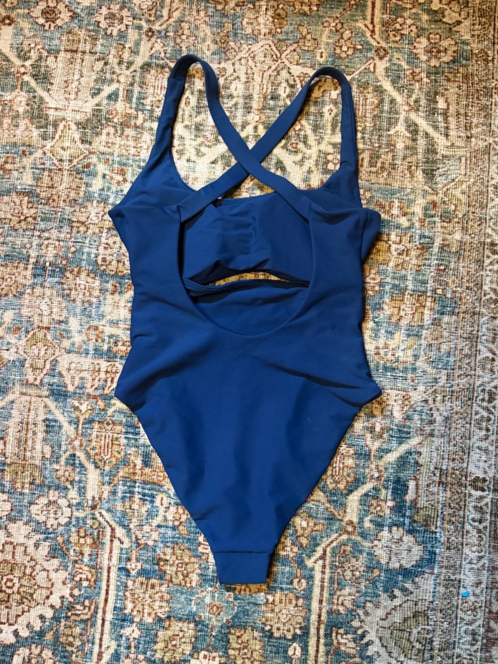 Carve Designs Sonny Compression One Piece - Setsail Blue - Picture 2 of 5
